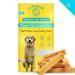 LIFEVIO Himalayan Yak Cheese Dog Chews - Natural Long Lasting Milk Bone Dog Treats - Medium 2.5 Oz (4 Pack)