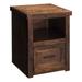 Carbon Loft Bridgevine Home Sausalito 22 inch 1-drawer file No Assembly Required - Whiskey Finish