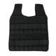 Sports weighted vest Sports Weighted Vest Adjustable Workout Equipment Weighted Sleeveless Garment for Fitness Running Training No Weight (Black)