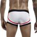 Zuwimk Mens Underwear Men s Jockstrap Underwear Cotton Jock Strap Briefs White M