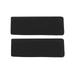 Top Headwear Terry Cotton Headband (2-Pack) - Black