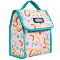 Wildkin Kids Insulated Lunch Bag for Boys and Girls (Confetti Peach)