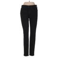 Joe's Jeans Jeans - Mid/Reg Rise Skinny Leg Denim: Black Bottoms - Women's Size 26 - Black Wash