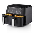 Swan Dual Smart Air Fryer Black