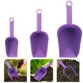 3pcs Multi-Functional Scoops Plastic Gardening Tool Flowerpot Shovel Scoop