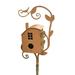 The Birdhouse of Your Dreams Has Arrived! HIMIWAY Hummingbird Feeder Metal Bird House with Pole Large Bird Houses for Outdoor Garden Decor Resting Place for Birds Hummingbird House