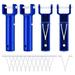 4Pcs Pool Vacuum Head Handle Convenient Portable Durable Easy Installation Swimming Pool Vacuum Head Handle for Pool SPA Vacuum Suction Head