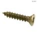 5 X 5/8 Flat Head Screw - Phillips Head - Antique Brass - (25 Pcs)