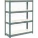 Global Industrial Extra Heavy Duty Shelving 36Wx24Dx84H 6 Shelves 1500 lbs. Cap. Per Shelf GRY