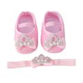 Gwiyeopda Infant Kids Baby Girl Shoes Baby Mary Jane Flats Princess Wedding Dress Crib Shoe