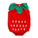 Christmas Deals! Borniu Baby Girl Baby Boy Clothes Toddler Kids Baby Boys And Girl Fashion Cute Watermelon Shapes Print Casual Romper Clearance