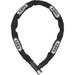 Chain Lock - Steel-O-880/110 black - 110cm length / 7mm diameter square