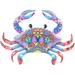 Crab wall hanging 1pc Crab Wall Hanging Household Wall Crab Pendant Decoration Wall Ornament