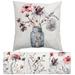 4pcs Flower Modern Pillowcases Fashion Pillow Covers Home Bed Pillow Protectors