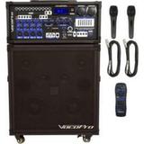 Vocopro CHAMPIONRECBASIC Champion-rec Basic 200w Multi-format Portable P.a. System With Digital Recorder