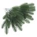 Artificial Pine Branches 24pcs Simulated Pine Needle Stems Faux Pine Needles Stems Artificial Plants Fake Greenery Wedding Centerpiece
