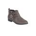 Women's The Lux Bootie by Comfortview in Grey (Size 9 M)