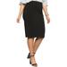 Plus Size Women's The Ultimate Stretch Suit Pencil Skirt by ELOQUII in Black (Size 24)