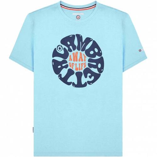 Lambretta Festival Herren T-Shirt SS1014-SKY BLU