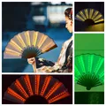 Ventilateur lumineux LED pliable accessoire de scène spectacle DJ danse fête Shoous coloré