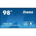 iiyama LH9854UHS-B1AG visualizzatore di messaggi Pannello piatto per segnaletica digitale 2.48 m (97.5") LCD Wi-Fi 500 cd/m² 4K