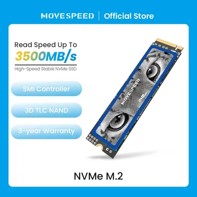 MOVESPEED SSD NVMe M2 512 GO à 1 TO 2 TO Disque SSD Interne 256 GO PCIE 3.0x4 SSD Disque dur pour