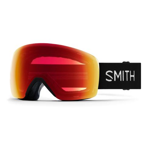 Smith SKYLINE Unisex-Skibrille Vollrand Monoscheibe Acetat-Gestell, schwarz