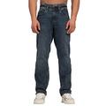 STHUGE Jeans, Loose Fit, Diry Wash, 5-Pocket, bis 72/36 Dark Blue Denim 56 820664903-56