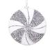 The Holiday Aisle® Fiepko Ball Ornament Plastic in White/Black | 4 H x 1.3 W x 4 D in | Wayfair 31BEC59D661544ED833D9BB0F34556AF