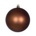 The Holiday Aisle® Christmas Ball Ornament Set of 18 Plastic in Blue/Indigo/Brown | 2.4 H x 2.4 W x 2.4 D in | Wayfair