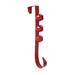 The Holiday Aisle® Chistmas Holiday Shaped Ornament Set of 2, Metal in Red | 12 H x 2.5 W x 1 D in | Wayfair 7411E84480204101A9DE331C2154D08C