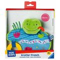 Ravensburger 04156 - ministeps® Knister-Frosch mit Beißring, Kuscheltuch, bunt - Ravensburger Verlag