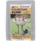 Beckett Crystal Pond and Fountain Water Pump [Pond Water Pumps] 48 GPH