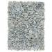 SAFAVIEH Rio Shag SG951L Handmade Light Blue Rug