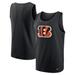 Men's Nike Black Cincinnati Bengals Tri-Blend Tank Top