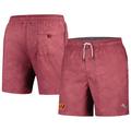 Men's Tommy Bahama Burgundy Washington Commanders Naples Layered Leaves Swim Shorts