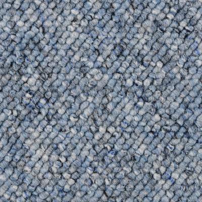 Teppichboden BODENMEISTER "Korfu, Schlinge - meliert, Made in Netherlands", blau, B:300cm H:7,5mm L:650cm, Polypropylen, Teppiche, Wohnzimmer, Kinderzimmer, Schlafzimmer, Breite 200/300/400/500 cm Image