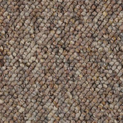 Teppichboden BODENMEISTER "Korfu, Schlinge - meliert, Made in Netherlands", braun (braun beige), B:400cm H:7,5mm L:850cm, Polypropylen, Teppiche, Wohnzimmer, Kinderzimmer, Schlafzimmer, Breite 200/300/400/500 cm Image