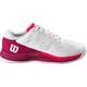 WILSON Kinder Tennisoutdoorschuhe RUSH PRO ACE JR Wh/Beet R, Größe 37 in White/Beet Red/Diva Pink