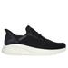 Skechers Men's Slip-ins: BOBS Sport Squad Chaos Sneaker | Size 7.0 | Black | Textile/Synthetic | Vegan | Machine Washable