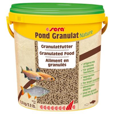10l Sera Pond Granulat Nature Teichfischfutter