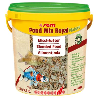 10l Sera Pond Mix Royal Nature Teichfischfutter