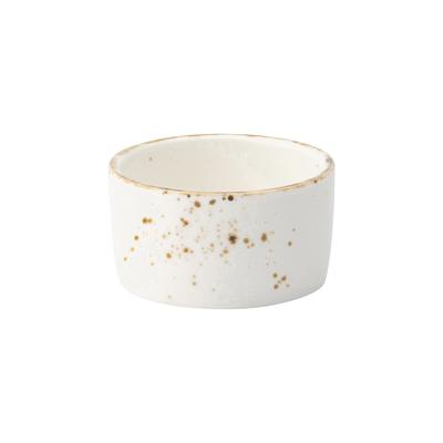 Steelite UCT9087 2 1/2 oz Utopia Umbra Round Ramekin - Porcelain, White