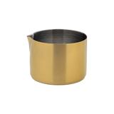 Steelite UF92119 9 oz Utopia Round Pourer - Stainless Steel, Brushed Gold