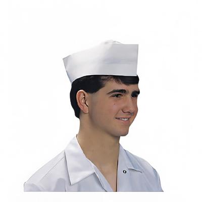 Chef Revival DRC100 Disposable Overseas Cap, Touch and Seal Adjustment, White