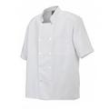 Chef Revival J105-XL Twill Chef Coat, Double Breasted, Short Sleeve, White, X-Large