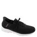 Skechers Performance Slip-Ins: Go Walk 6-Lovely Day - Womens 11 Black Slip On Medium