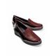 Avena Damen City-Slipper Rutschfest Rot