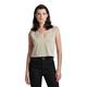 G-STAR RAW Damen Boxy Cropped Graphic Weste, Beige (spray green D22787-C336-D606), S