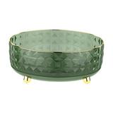 360 Degree Rotation Makeup Organizer Ornate Serving Tray Table Storage Trays Green S